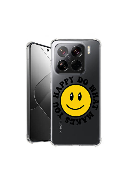 bestcase Carcasă spate antișoc pentru Xiaomi 15 Pro, Happy Smiley, 1926362 AS 1813