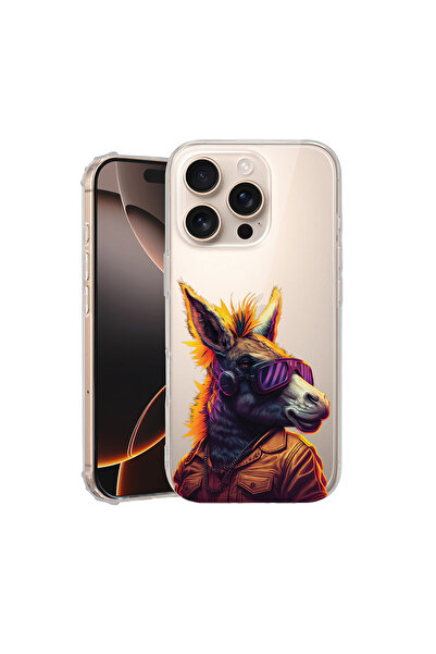 bestcase Anti Shock Back Case For Apple iPhone 16 Pro Max, Funky Dunkey, AS 1797