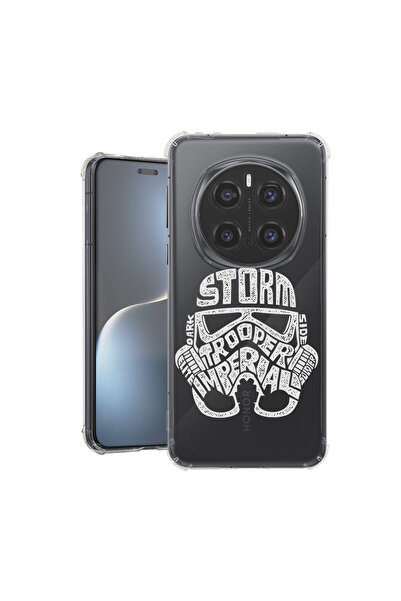 bestcase Carcasă spate antișoc pentru Honor Magic7 Pro, Calligraphy Storm Tro...