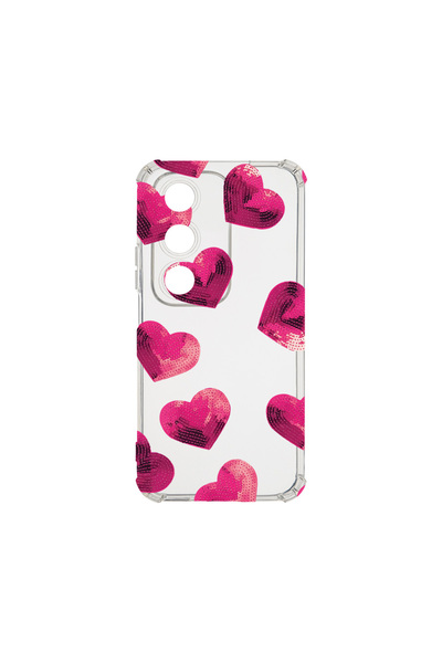 bestcase Αντικραδασμική πίσω θήκη για OPPO A80 5G, μοτίβο καρδιάς, AS 987