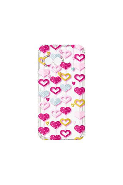 bestcase Carcasă spate antișoc pentru Google Pixel 9a, Lovely Hearts, AS 185