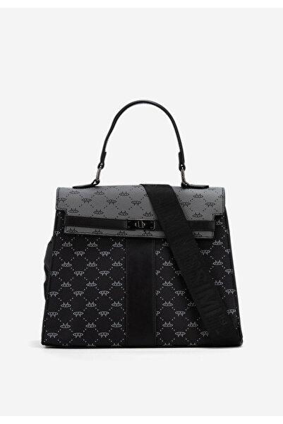 B T Shoes Čierne kabelka do ruky Leisure V3