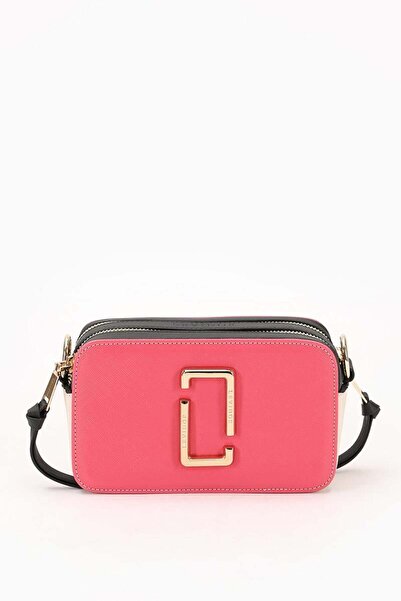 Levidor Pembe-Siyah-Krem Bölmeli Omuz Çantası