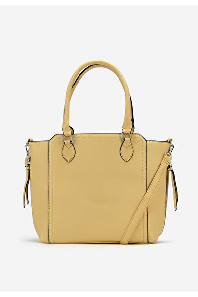B T Shoes Žlutá kancelářská kabelka Amarisa a