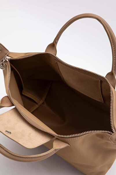 Levidor Khaki Leather Cover Accessory Shoulder Bag