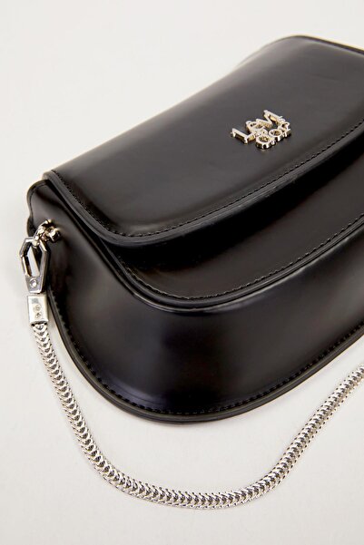 Levidor Siyah Metal Askılı Omuz Çanntası