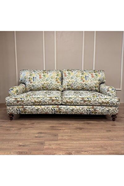 Hanel Mobilya ENGLİSH ARM Kanepe Çiçekli