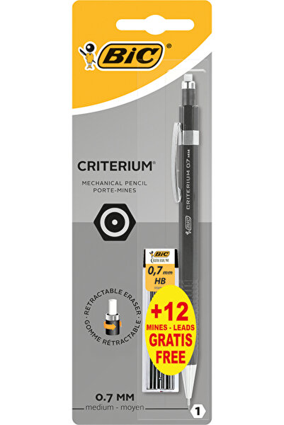 Bic Creion mecanic Criterium 0.7mm + 12 mine 0.7 mm