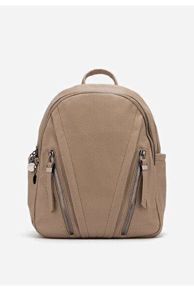 B T Shoes Béžové dámská batoh Almina
