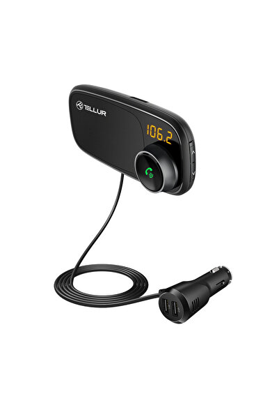 TELLUR Modulator FM FMT-B6, bluetooth, Negru