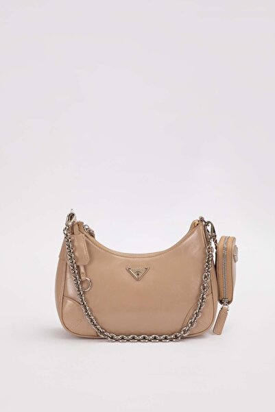 Levidor Mink Chain Detailed Patent Leather Bag 930420