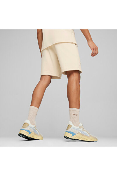 Puma Mens X Palm Tree Crew Shorts - White