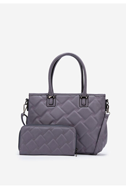 B T Shoes Svetlo fialové ramenná kabelka Araeva