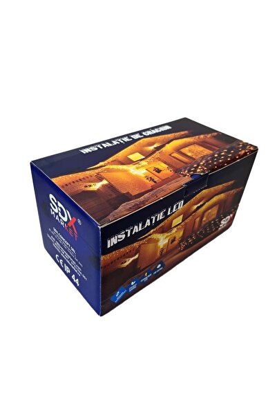 SDX Market Instalație de Crăciun tip liniară / șir 50m, 500 LED-uri, albastru...