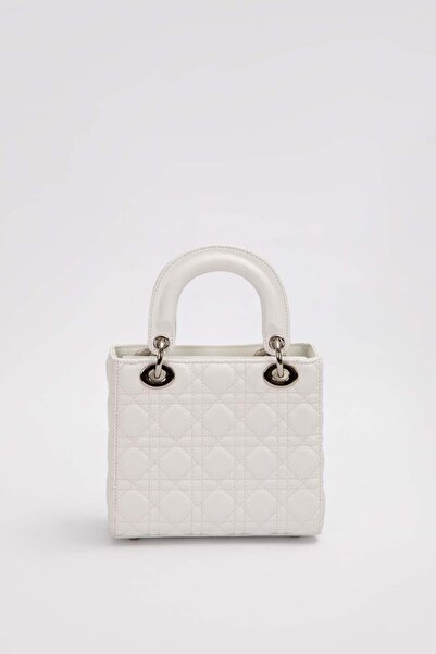 Levidor Beyaz Logo Aksesuar Detaylı El Çantası