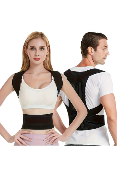 Wiforte Balenli Dik Duruş Korsesi – Profesyonel Sırt ve Omuz Destekli Postür ...