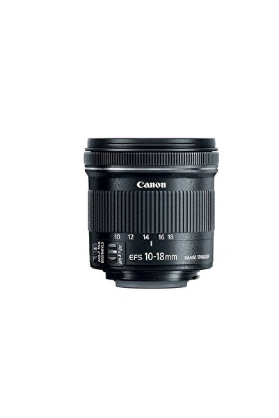 Canon EF-S 10-18mm IS STM LENS ( İthalatcı Garantili )