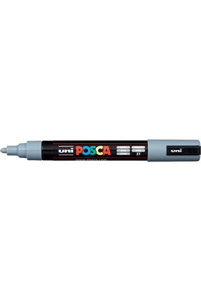 Uni Marker Posca PC-5M, 1.8-2.5 mm, Gri