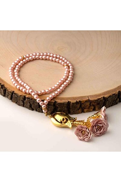 Hayrat Neşriyat سبحة لاليلي روز الوردي (99 حبة - 6 ملم)