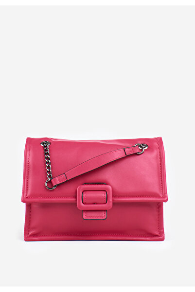 B T Shoes Fuchsiové ramenní kabelka Poesy