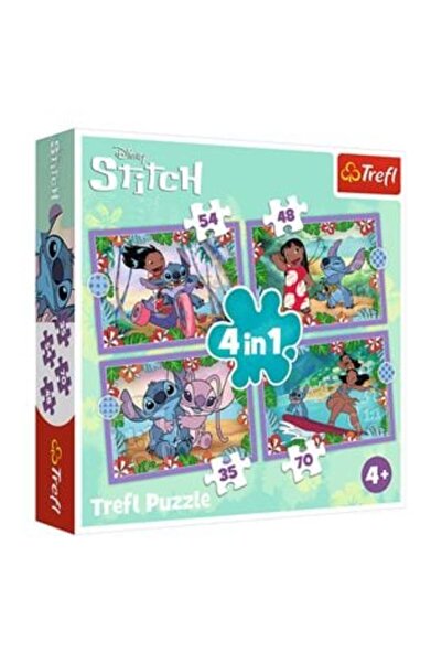 Trefl Puzzle Lilo & Stitch 4 in 1 -