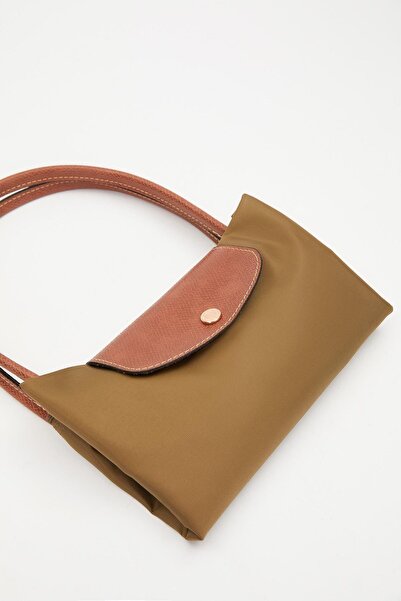 Levidor Dark Green C12 9604 Leather Strap Tote Shoulder Bag