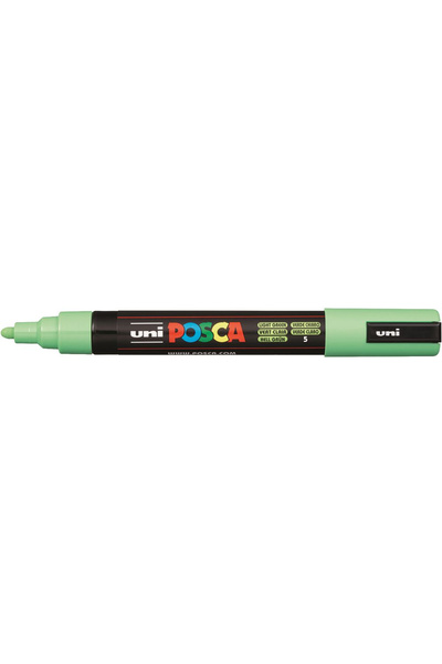 Uni Marker Posca PC-5M, 1.8-2.5 mm, Verde deschis