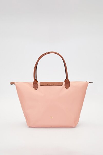 Levidor Pembe Deri Askılı Tote Omuz Çantası