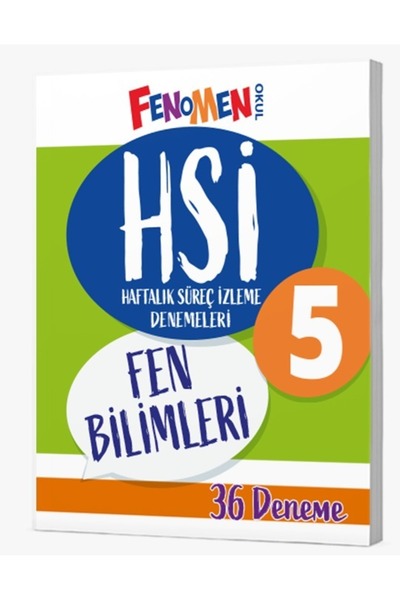 fenomen okul FENOMEN 5 HSİ FEN BİLİMLERİ DENEMELERİ (36 DENEME)