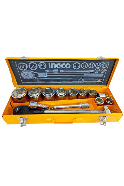 Genel Markalar İngco 3/4 15 Parça Lokma Seti Metal Kutulu