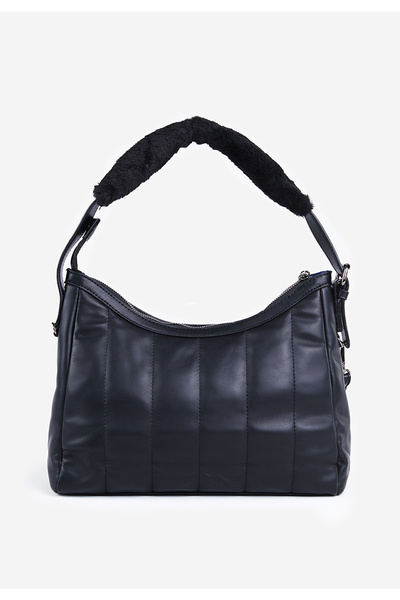 B T Shoes Černá rukojeť kabelky Braida