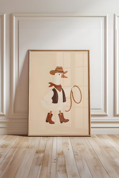 Home İskandinav, Çocuk Odası Dekoru, Tekli Sevimli Ördekler Serisi, Bebek Oda...