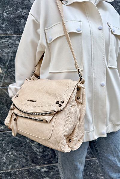 Just Polo Original Women's New Season Luxury Soft Leather Adjustable Cross Strap Stylish Bag