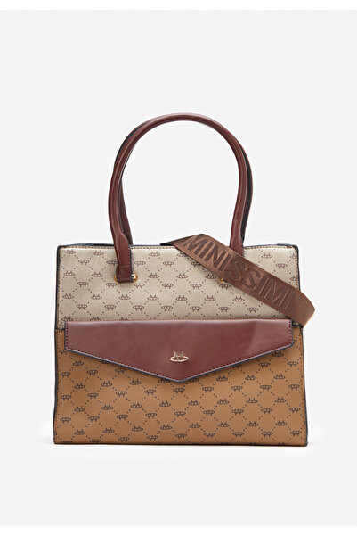 B T Shoes Camelové kancelářská kabelka Leusire O