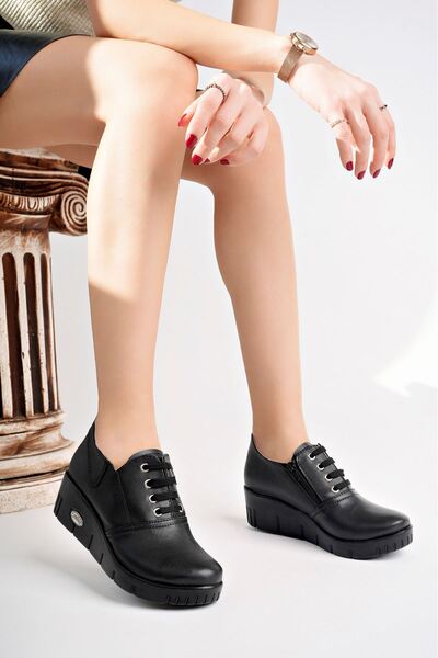 İrem Ayakkabı Orthopedic Wedge Heel Low Women's Shoes