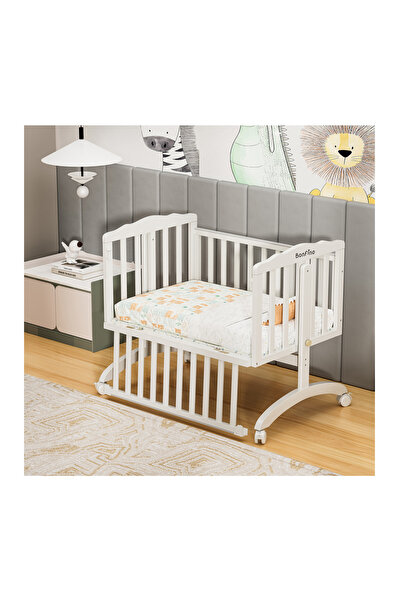 Bonfino Serenity Nest Cradle with Mosquito Net, 98 x 61 x 13 cm, 0 Months+ - White