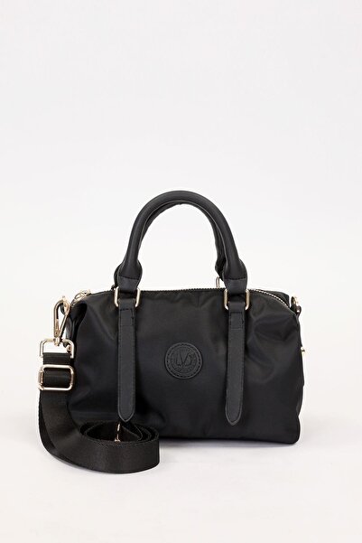 Levidor Black Large Satin Bag