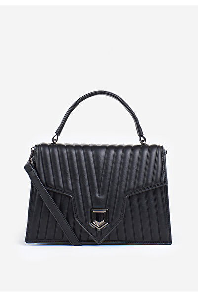 B T Shoes Čierne kabelka cez telo Dainty