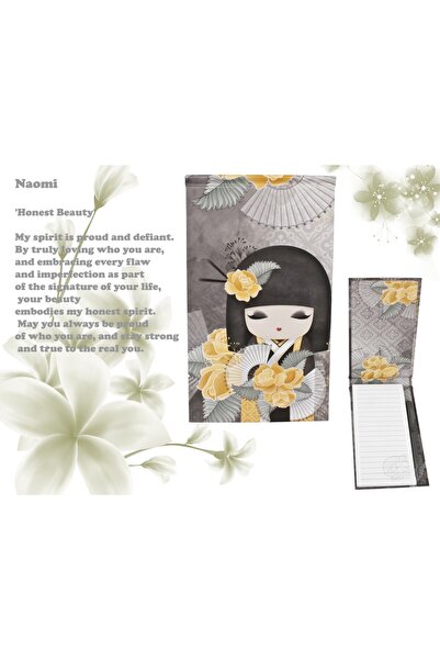 tag Kimmidoll Naomi notebook with pen