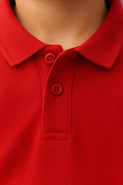 Yalçınoğlu Kids School Uniform Polo Neck T-Shirt - All-Day Comfort - Breathable Fabric, Durable and Comfortable - Short Sleeve