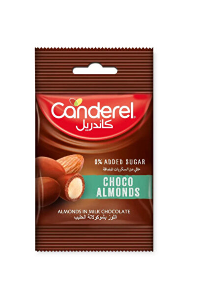 Canderel لوز مغطى بالشوكولاتة بالحليب - 40 جم × 6