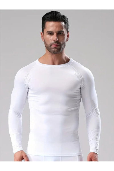 AY10 Uzun Kol Futbol Body Uzun Kol Fitness Body Gym Body Sporcu Uzun Kol Fitn...