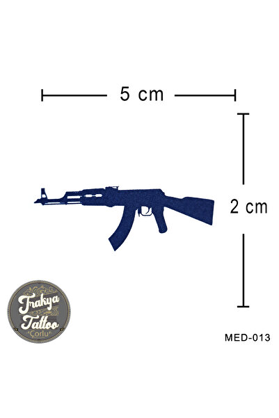 Trakya Tattoo 1 Ay Kalıcı Dövme Geçici Keleş Dövmesi MED-013