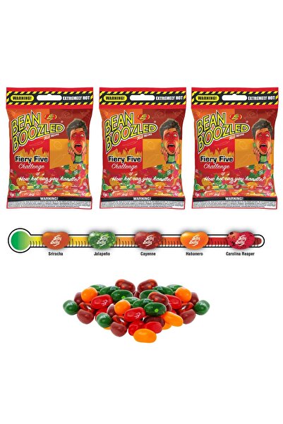 Jelly Belly Fiery Five Bag - 1.9 oz - 12 count case