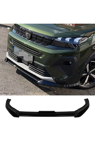 HasAkman Peugeot Partner Ön Lip Ön Ek Parlak Siyah Plastik 2021 2022 2023 202...
