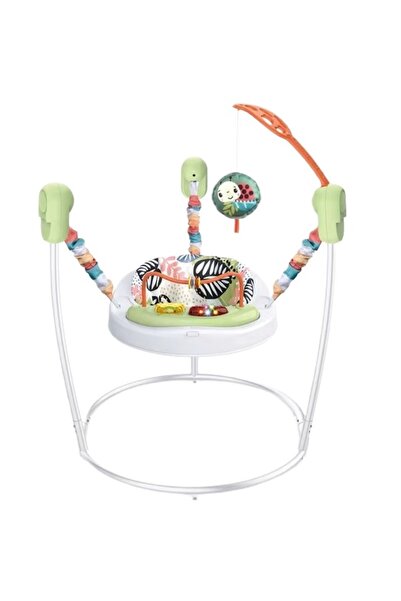 WePro Store Baby Jumper 2 in1, Activity Center, Adjustable Height, 360 Seat, Sounds, Lights, Green
