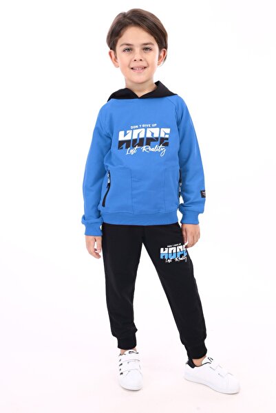 Toontoy Boy's Printed Tracksuit