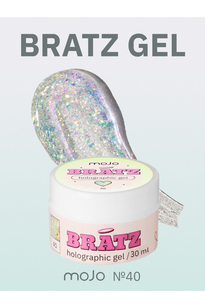 MOJO Protez Tırnak Jeli Bratz Gel 40 - 30 ml