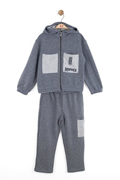 nk kids Boy's 2-Piece Set Navy Blue Age 4-8 29500