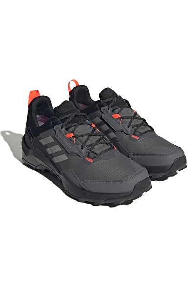 adidas Hp7396 Terrex AX4 Gore-Tex Siyah Gri Kırmızı Koşu Ayakkabısı